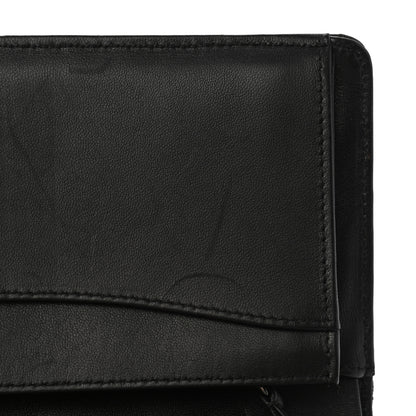 Chanel Lambskin Quilted Yen Wallet Black 10 of 11