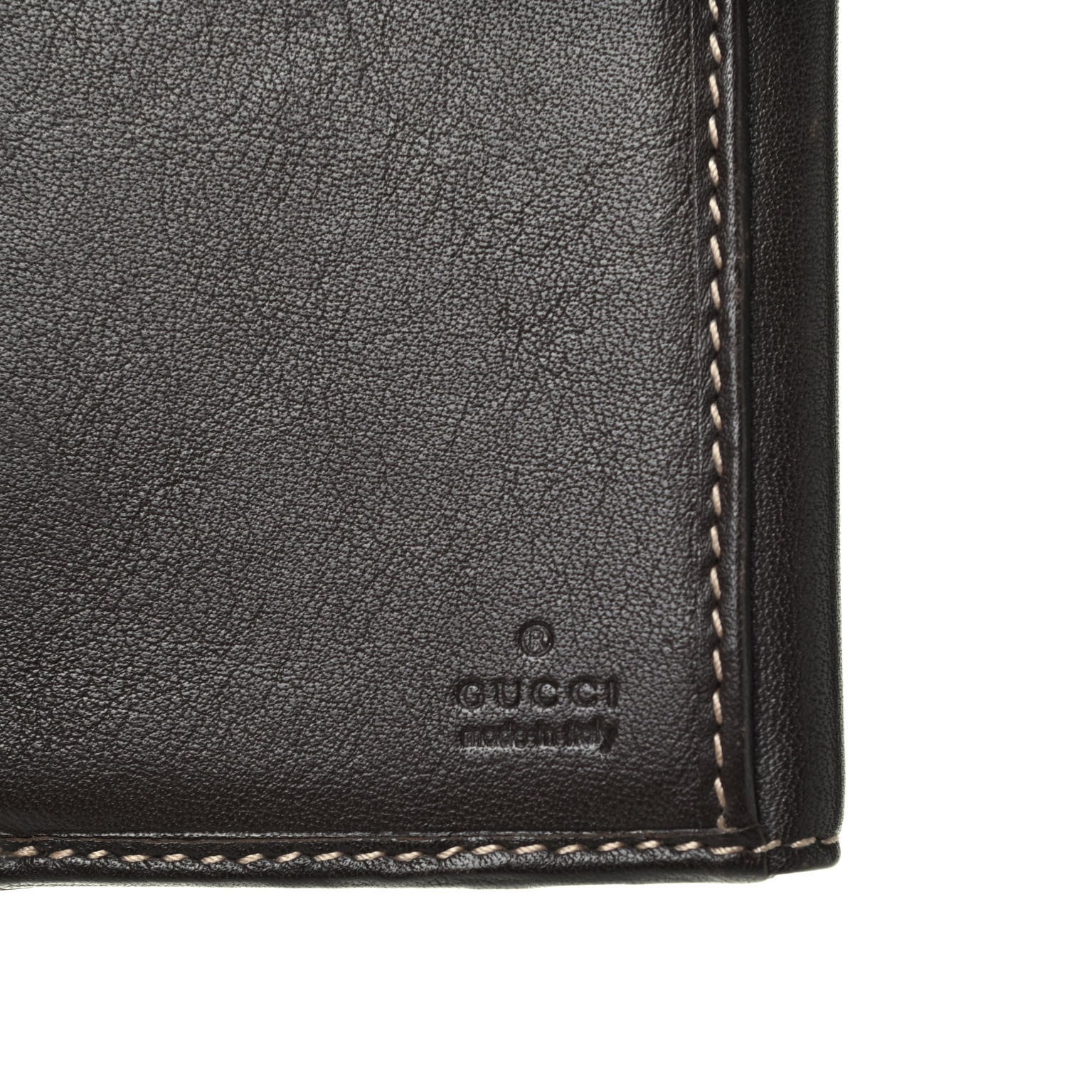 Gucci Monogram Heart Continental Wallet Dark Brown 6 of 7