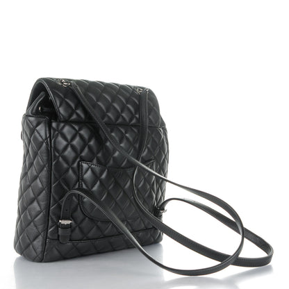 Chanel Lambskin Quilted Large Urban Spirit Backpack Black 3 of 8