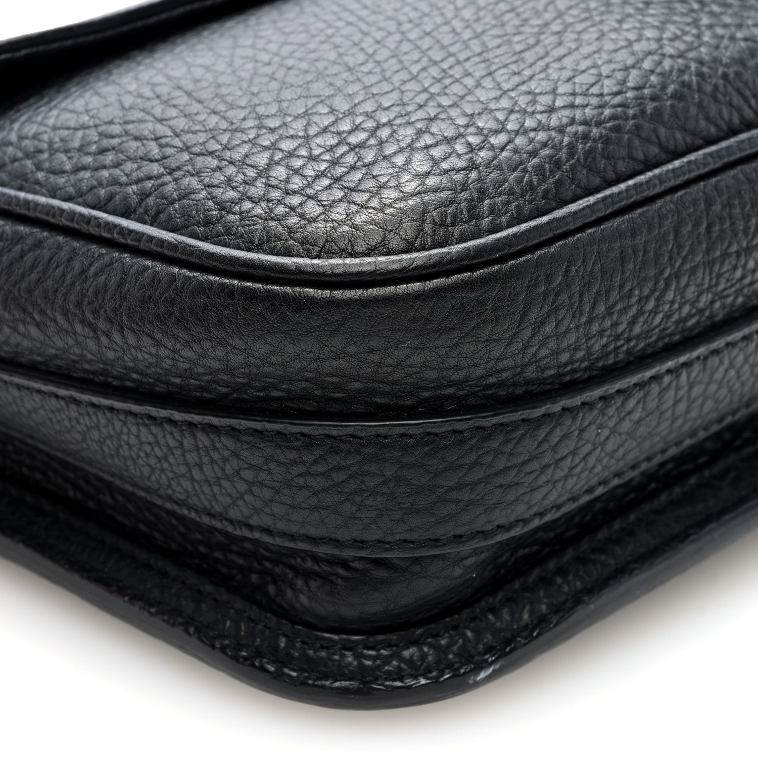 Balenciaga Grained Calfskin S Tube Black 9 of 10