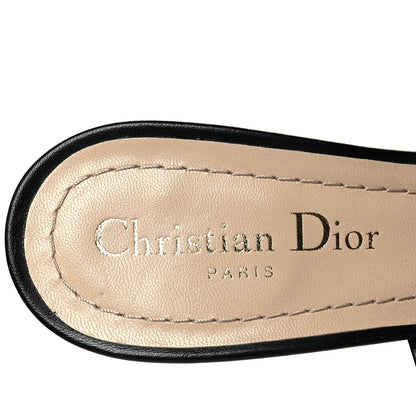 Christian Dior Lambskin Ribbon J'Adior Slingback 65mm Pumps 37 Black 7 of 8