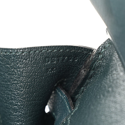 Hermes Togo Birkin 30 Vert Cypress 7 of 12