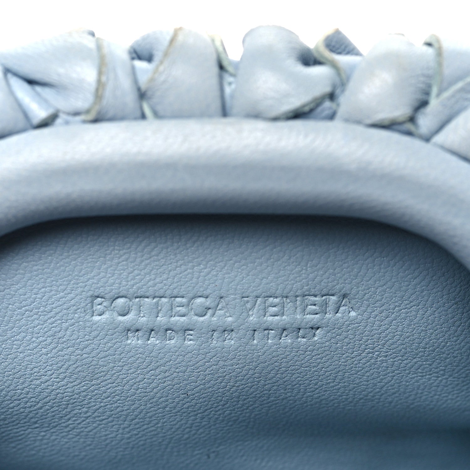 Bottega Veneta Nappa Intrecciato Coin Purse Ice 6 of 10