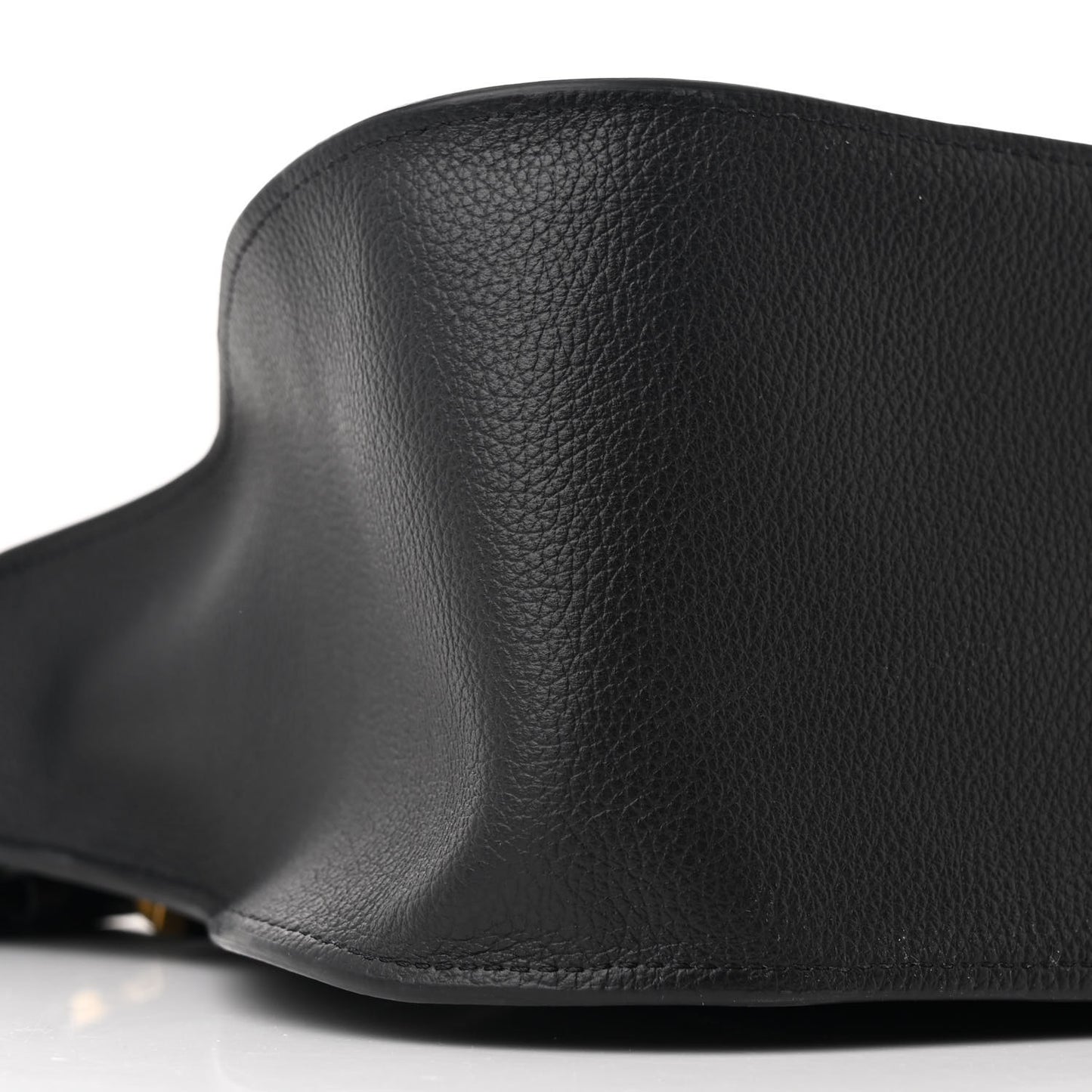 Calfskin Braided Medium Marcie Double Carry Black