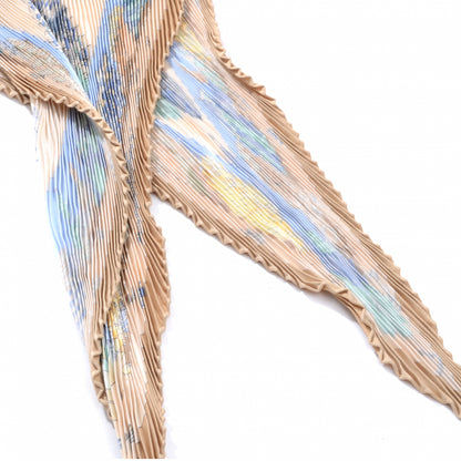 Hermes Silk Plisse LoÃ¯c Dubigeon Scarf 90 3 of 8