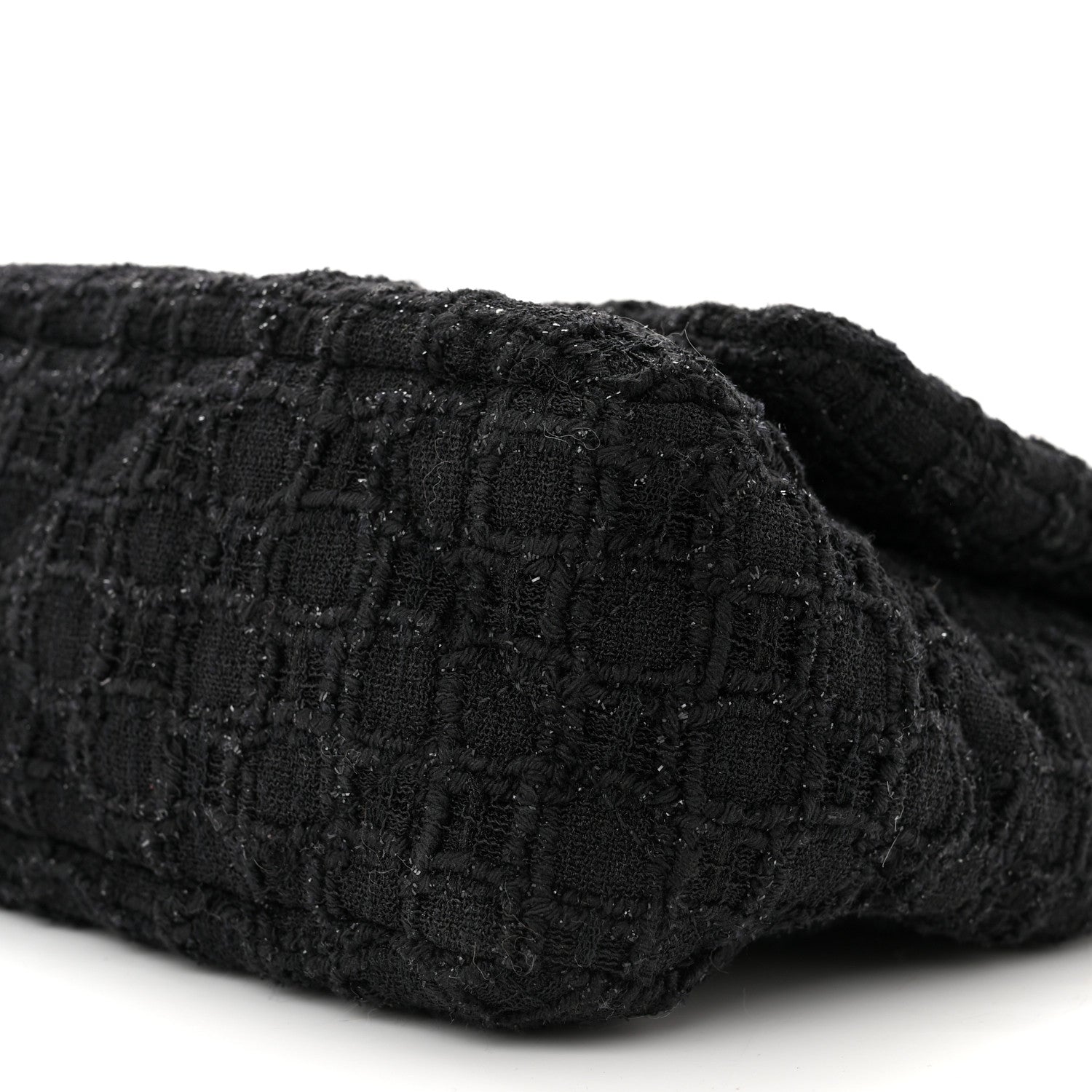 Chanel Tweed Quilted Medium Chanel 19 Flap Black 10 of 10