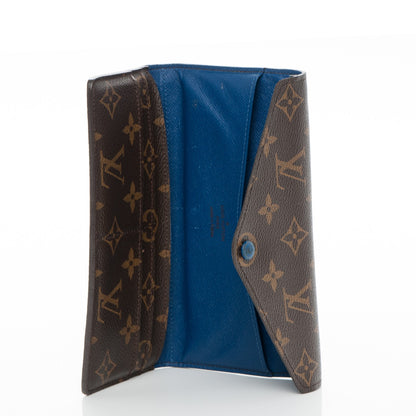 Louis Vuitton Monogram Josephine Wallet Blue 7 of 11
