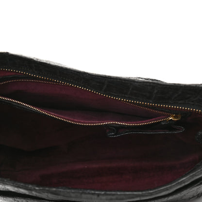 Nancy Gonzalez Crocodile Crossbody Bag Black 6 of 14