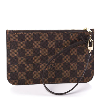 Louis Vuitton Damier Ebene Neverfull PM Pochette 3 of 8