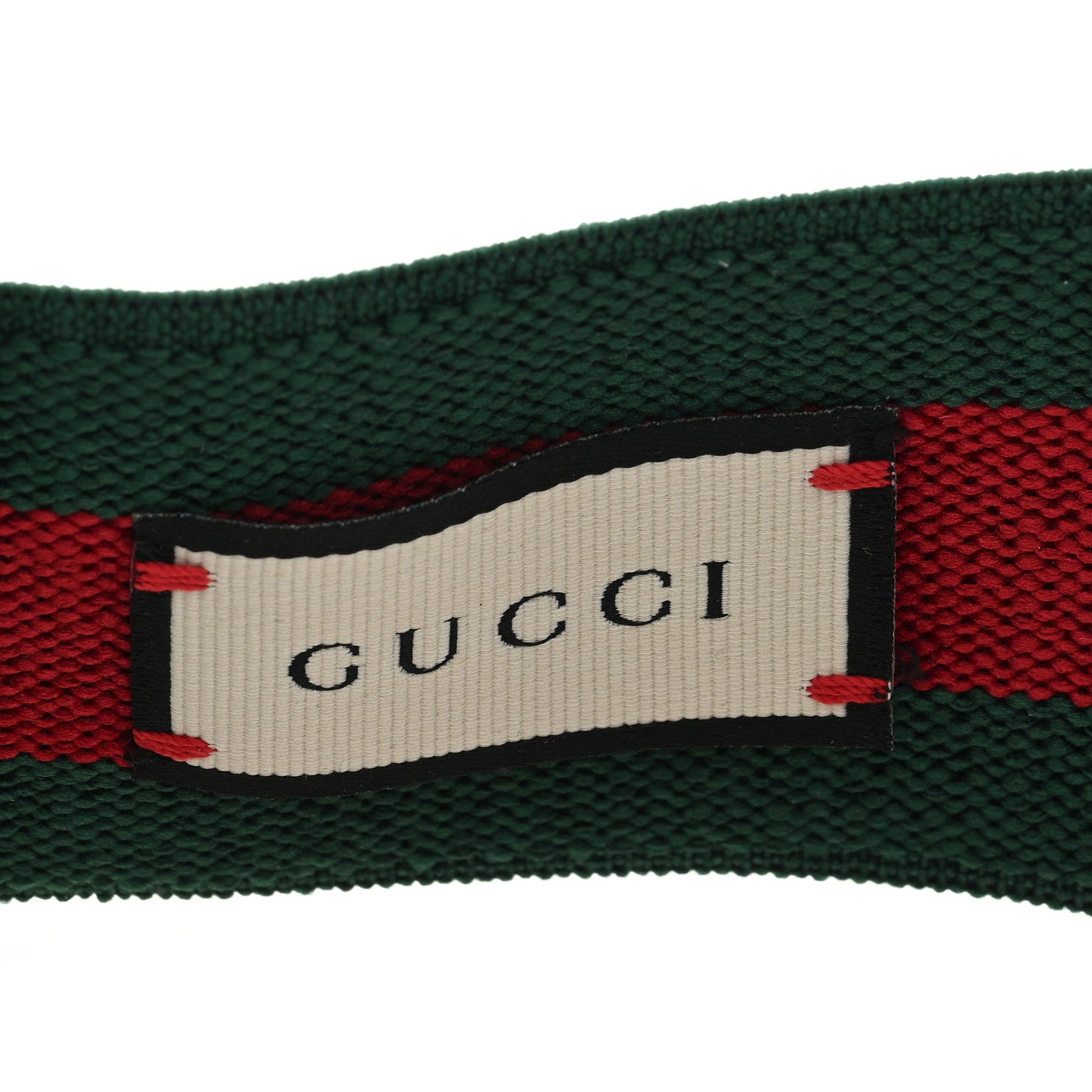 Gucci Crystal Embellished Webby Headband S Red Green 3 of 3