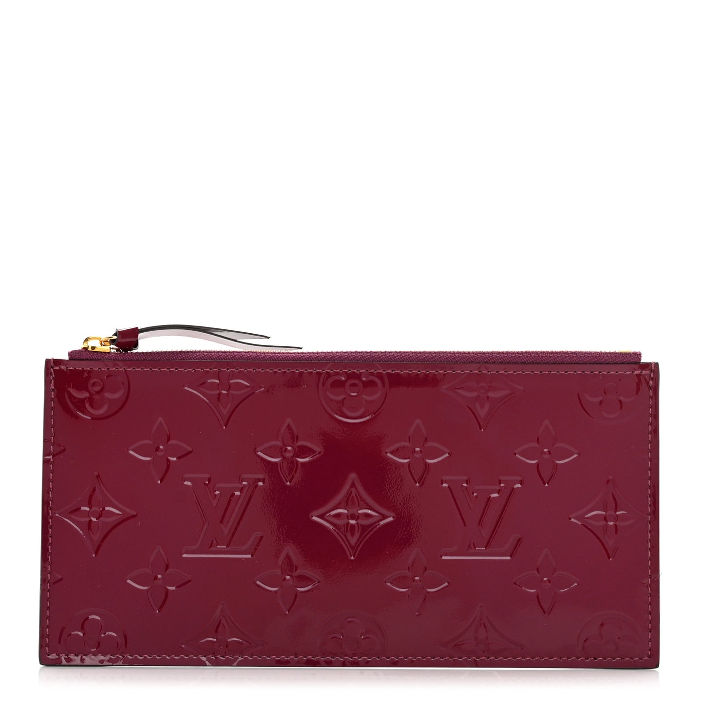 Vernis Felicie Chain Wallet Zippered Insert Magenta