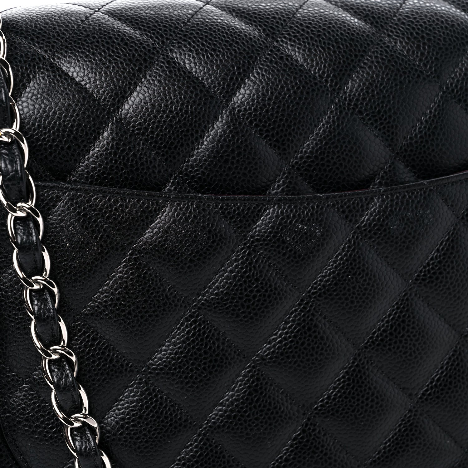 Chanel Caviar Quilted Maxi Double Flap Black 13 of 13