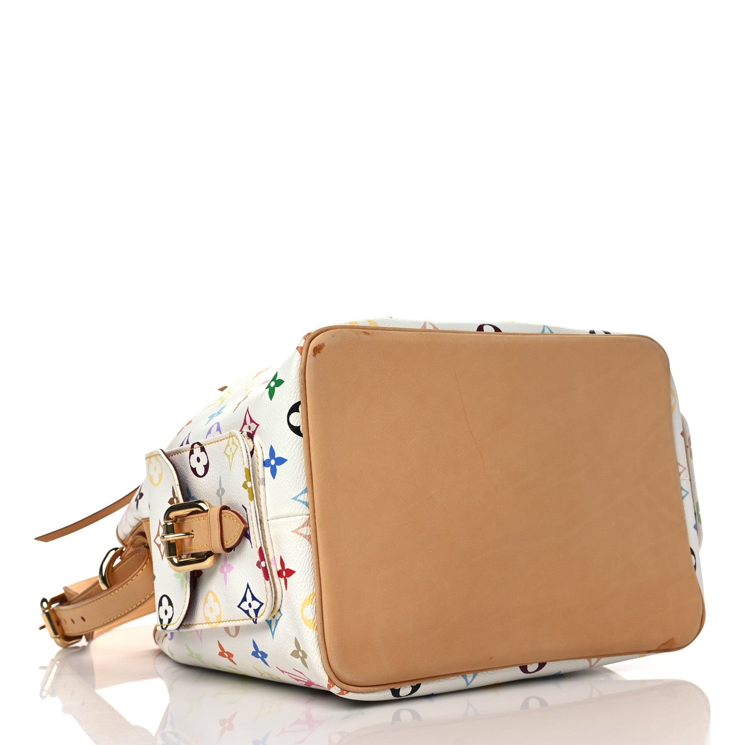 Louis Vuitton Monogram Multicolor Petit Noe White 4 of 10