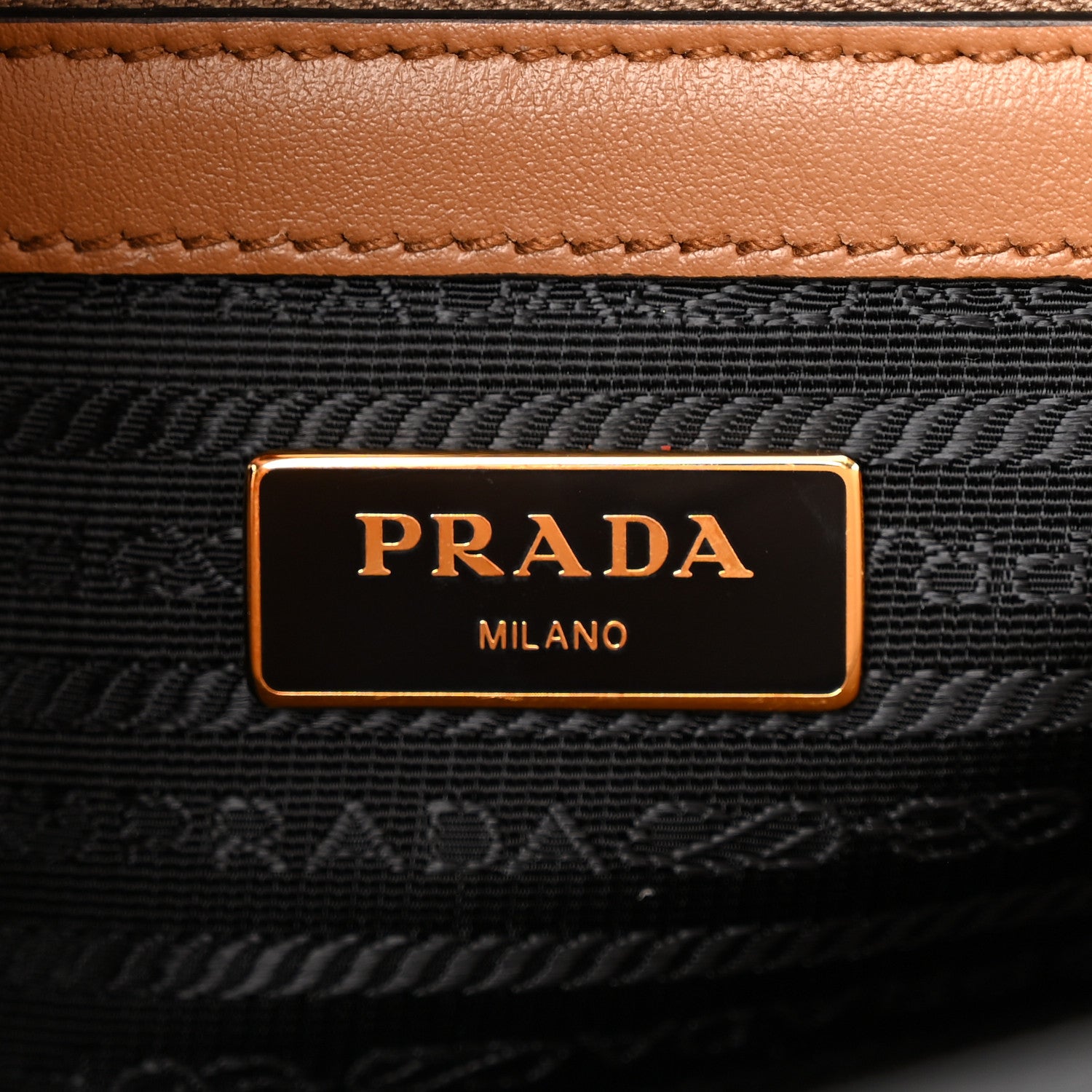 Prada Saffiano Soft Calfskin Tote Cannella 6 of 10