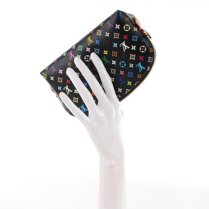Louis Vuitton Monogram Multicolor Cosmetic Pouch Black Grenade 2 of 7