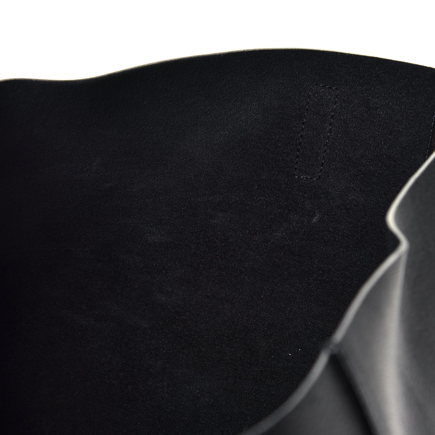 Saint Laurent Calfskin Large Shopping Tote Black 6 of 6