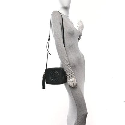 Gucci Pebbled Calfskin Small Soho Disco Bag Black 2 of 10