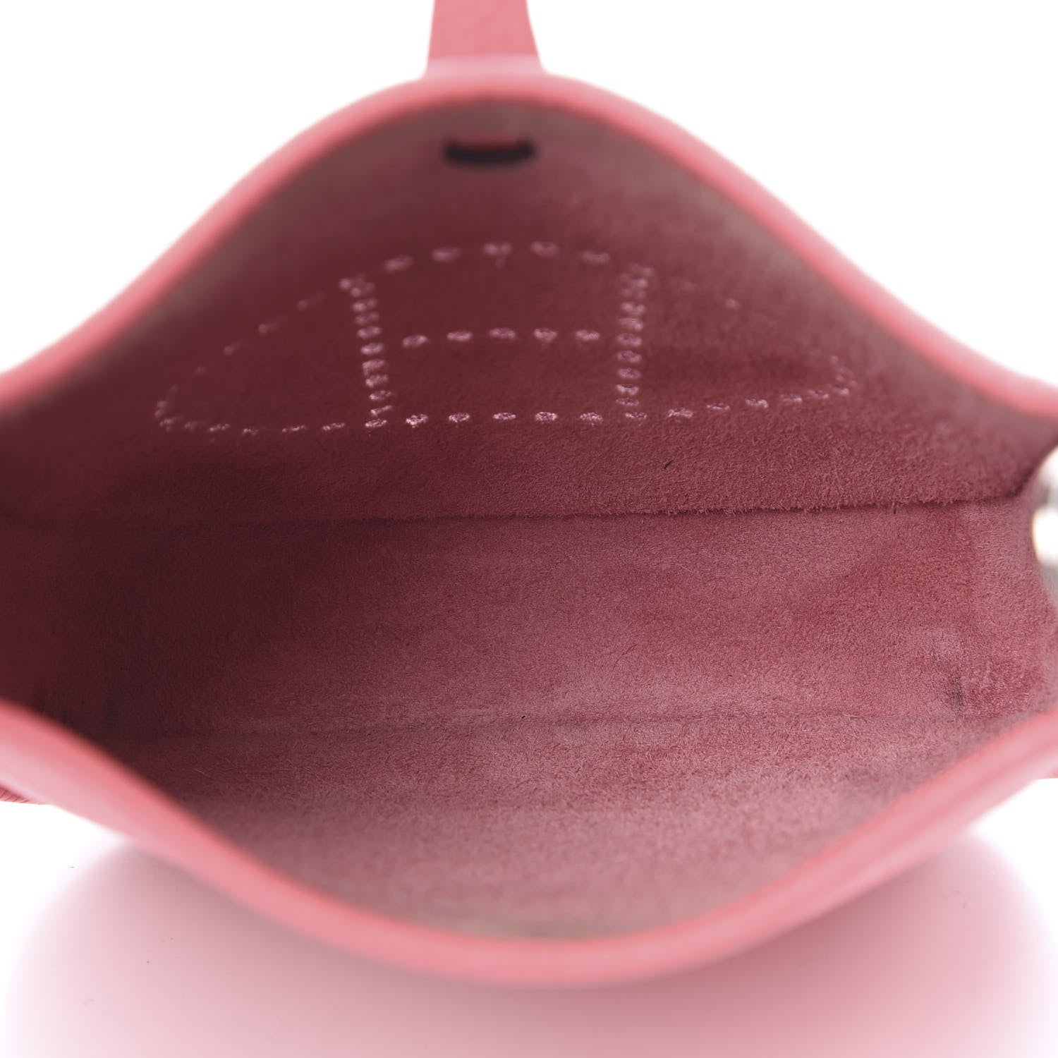 Hermes Taurillon Clemence Amazone Evelyne TPM Rose Azalee Rouge Pivoine 5 of 11