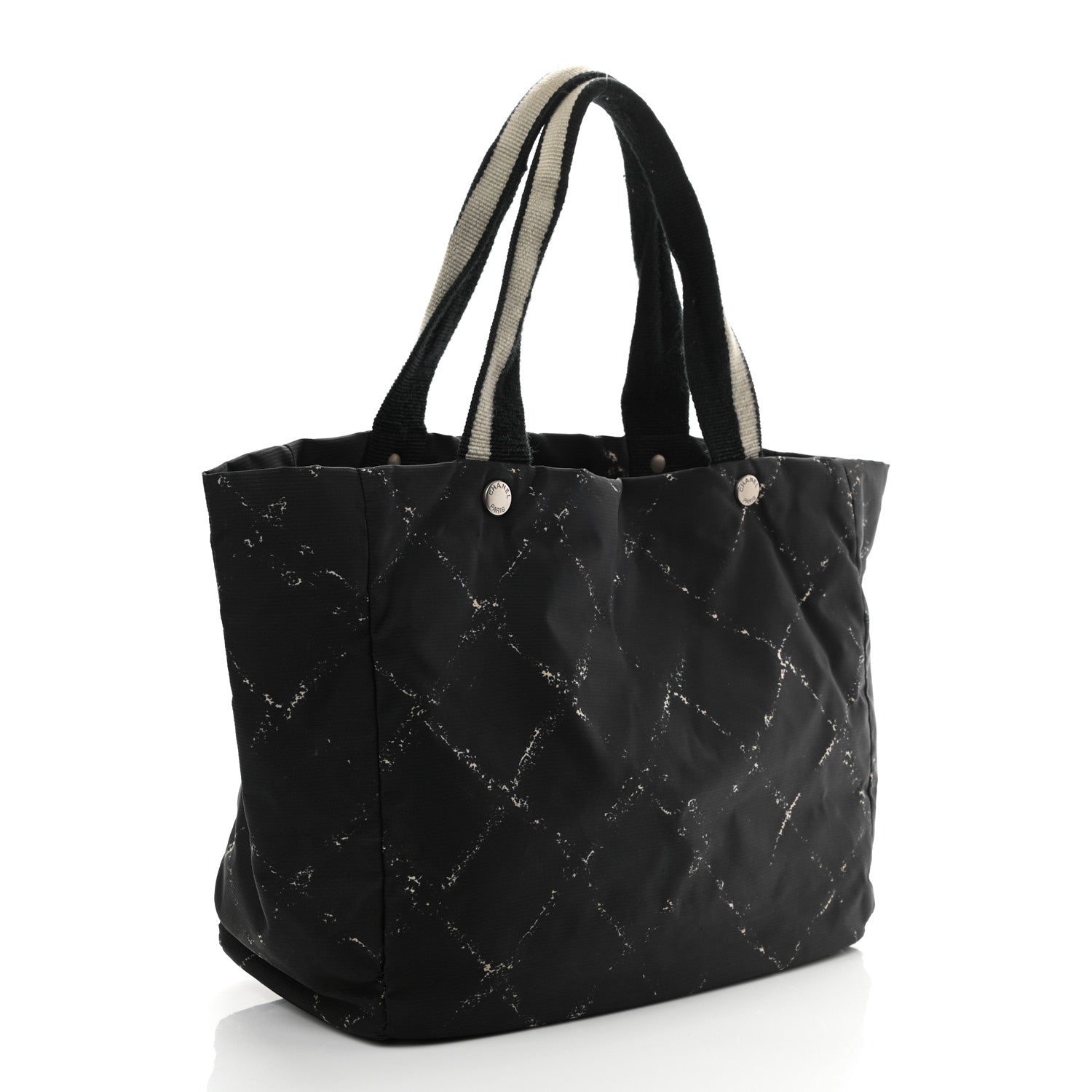 Chanel Nylon Travel Tote Black 3 of 11
