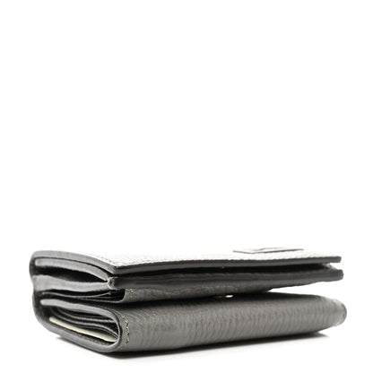 Fendi Cuoio Romano Monochrome Tri-Fold Wallet Argilla 4 of 8