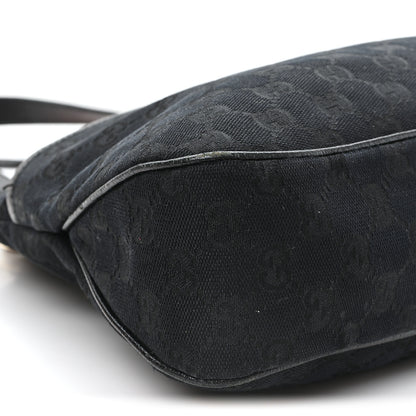 Gucci Monogram Medium Charmy Shoulder Bag Black 9 of 11
