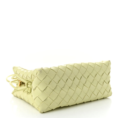 Bottega Veneta Nappa Intrecciato Small Loop Camera Bag Lemon Washed 4 of 10