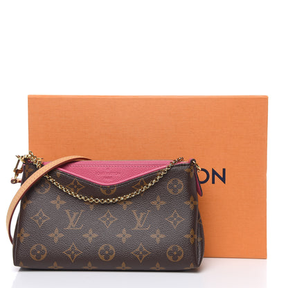 Louis Vuitton Monogram Pallas Clutch Rose Fizzy 11 of 11