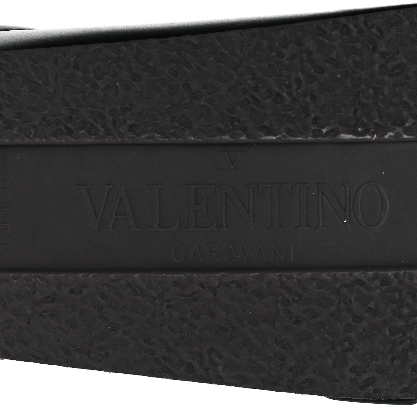 Calfskin Fussfriend Double Buckle Slide Sandals 38 Black