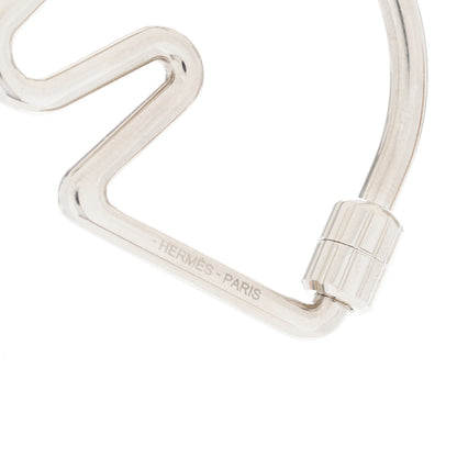 Hermes Palladium Cheval Key Ring 4 of 6