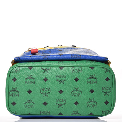 MCM Visetos Small Dual Stark Pocket Backpack Multicolor 17 of 23