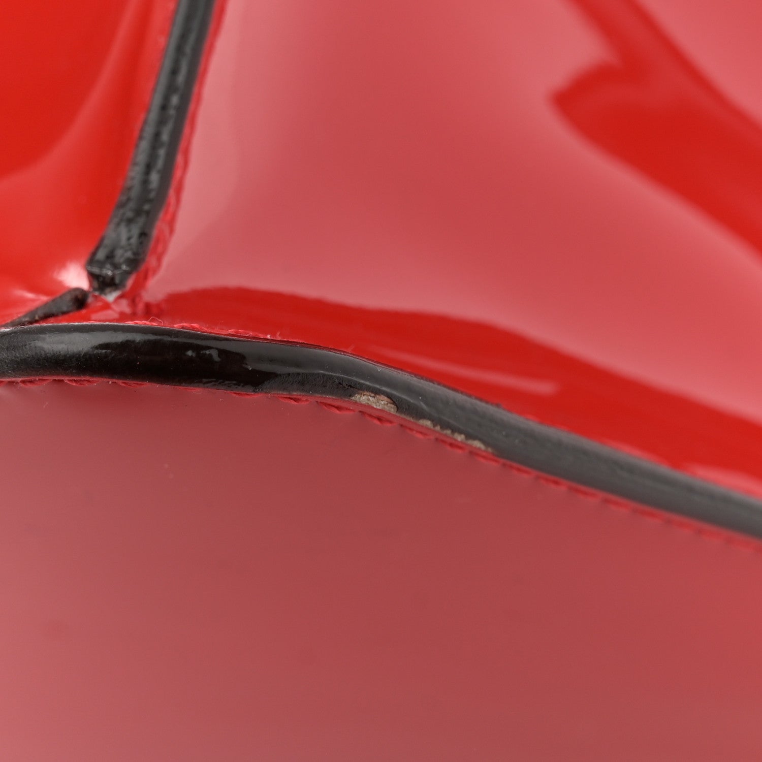 Tom Ford Patent Calfskin Maxi Chain Natalia Large Shoulder Bag Red 13 of 13