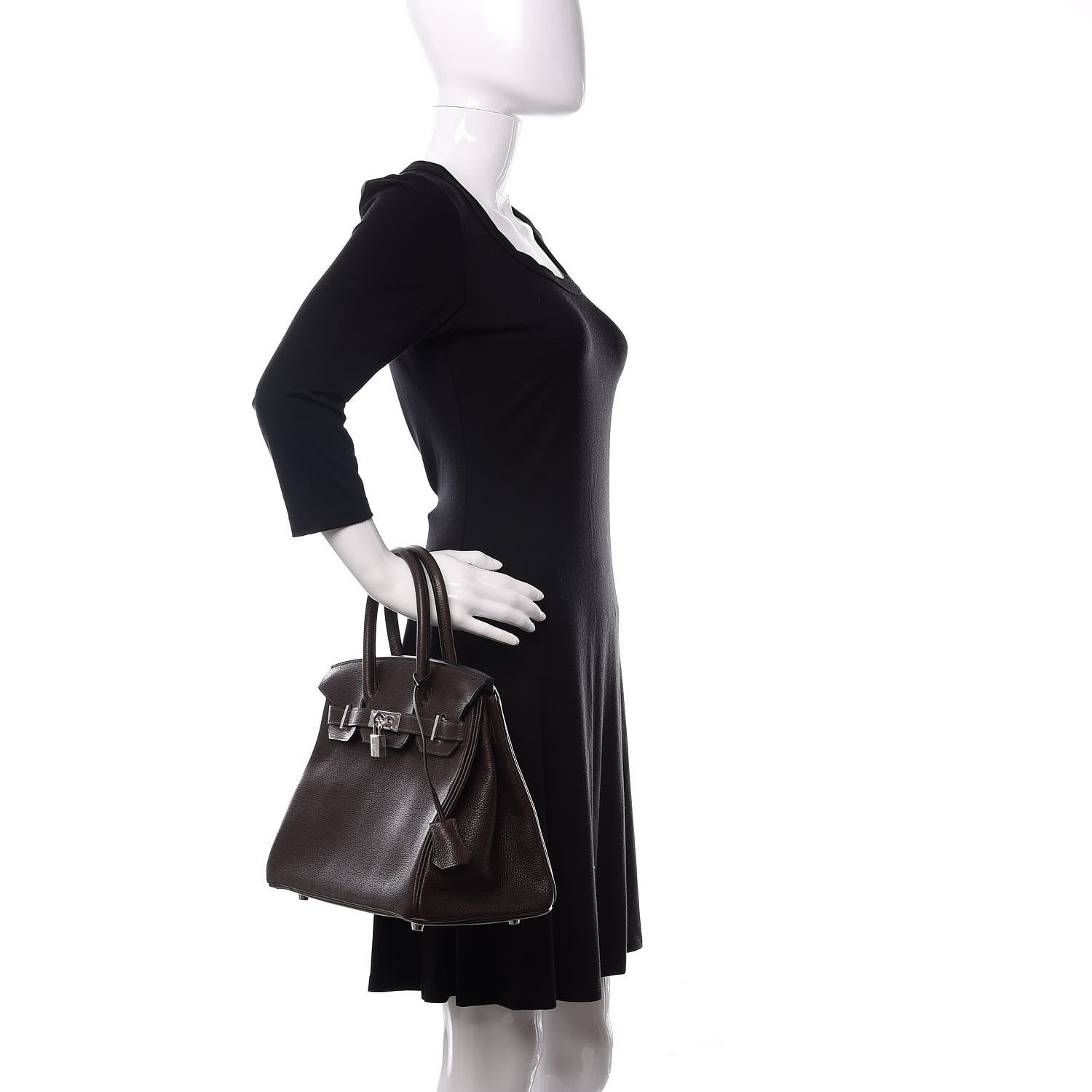 Hermes Barenia Faubourg Birkin 30 Ebene 2 of 11