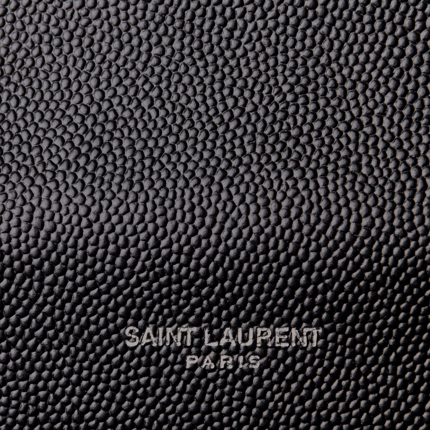 Grain De Poudre Textured Mixed Matelasse Triquilt Medium Monogram Satchel Black
