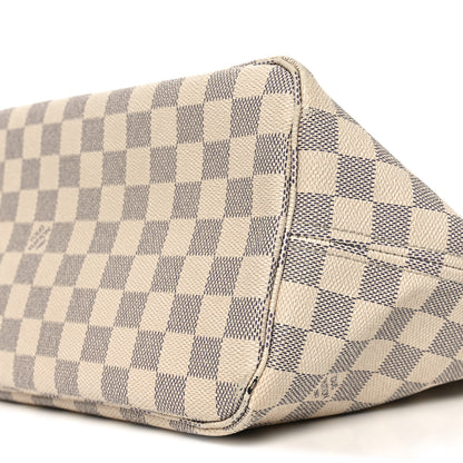 Louis Vuitton Damier Azur Neo Neverfull MM Rose Ballerine 9 of 10