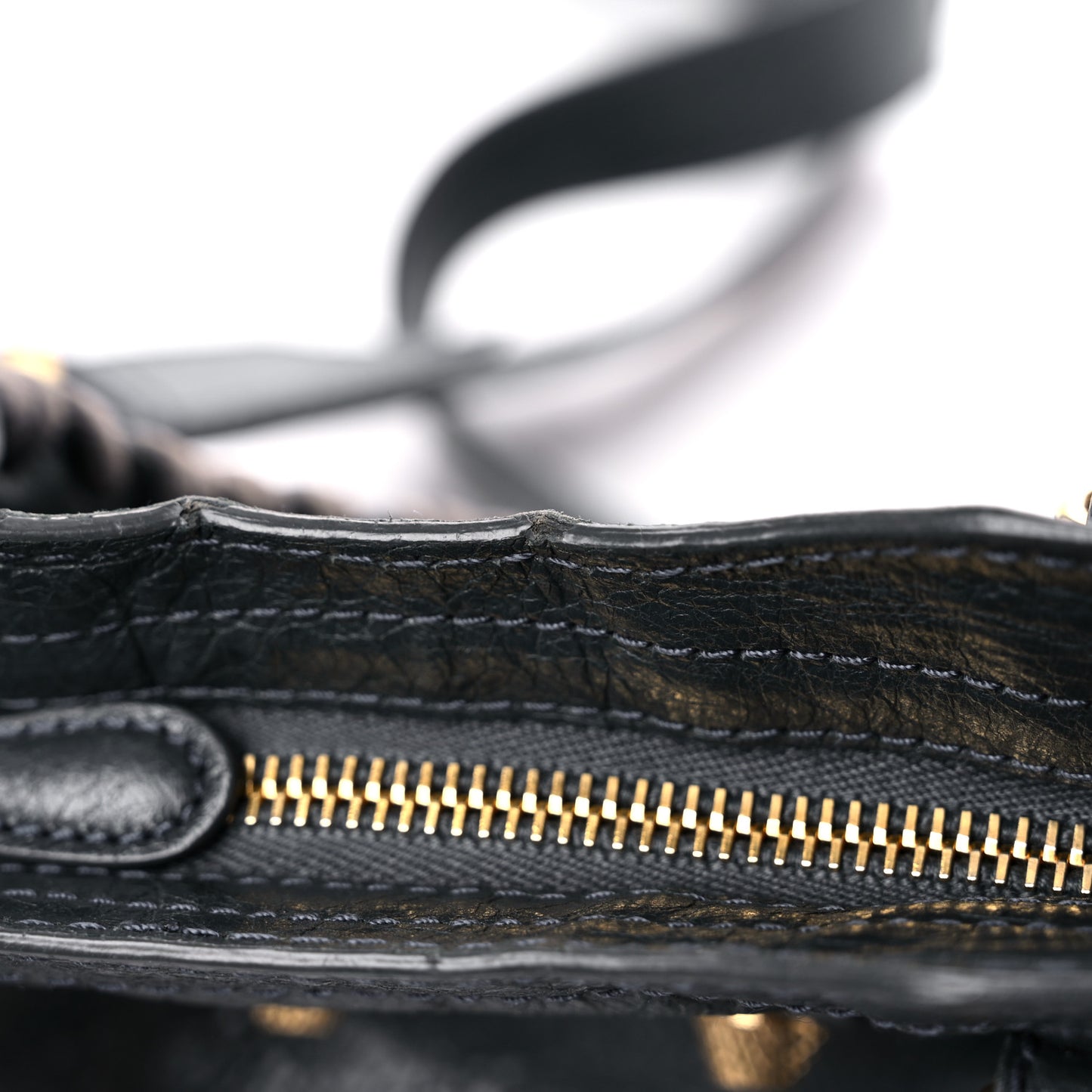 Agneau Giant 12 Gold Hardware Mini City Anthracite