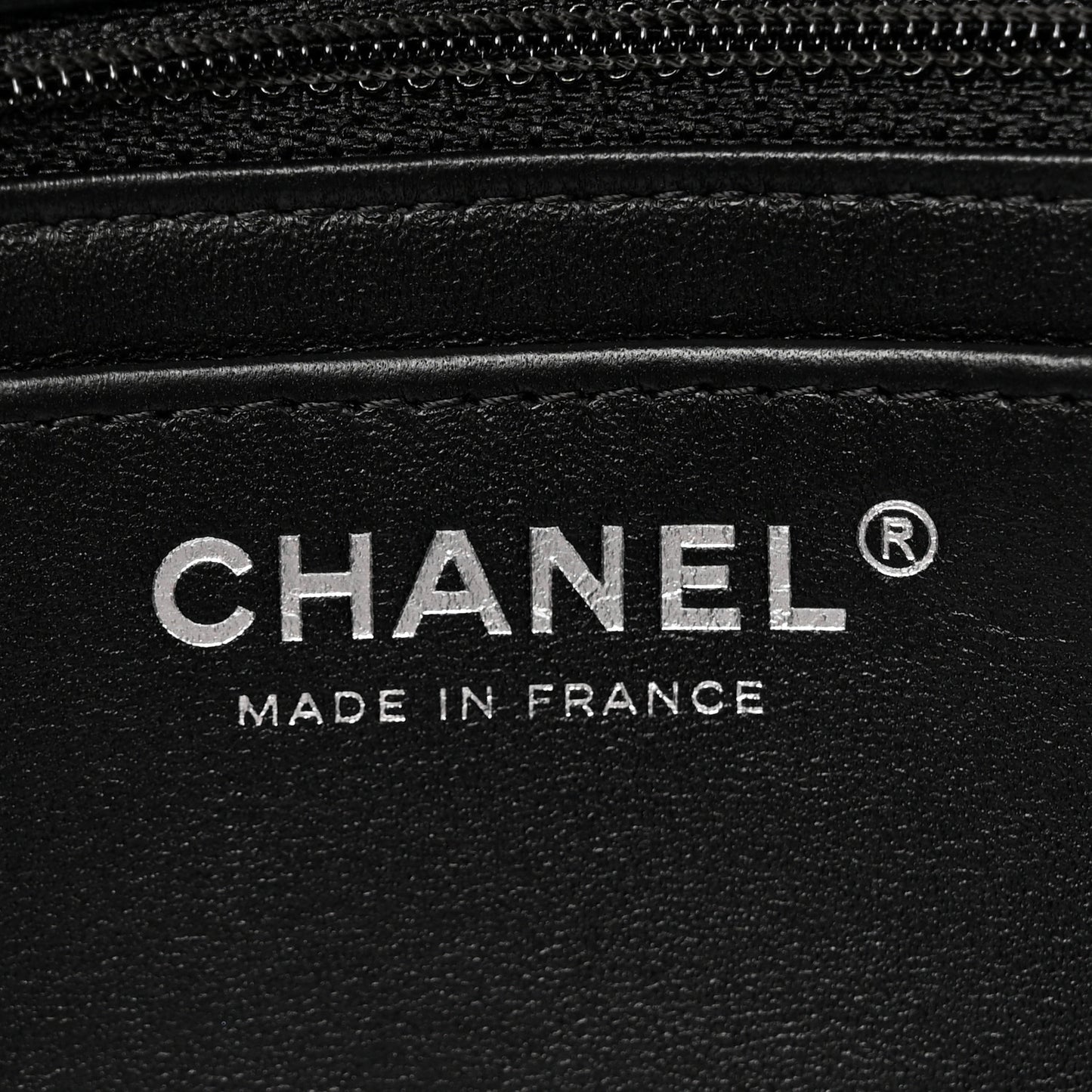 Lambskin Quilted Mini Rectangular Flap Black