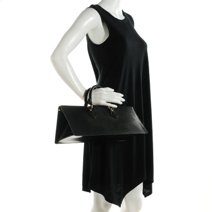 Louis Vuitton Epi Sac Triangle Black 3 of 18