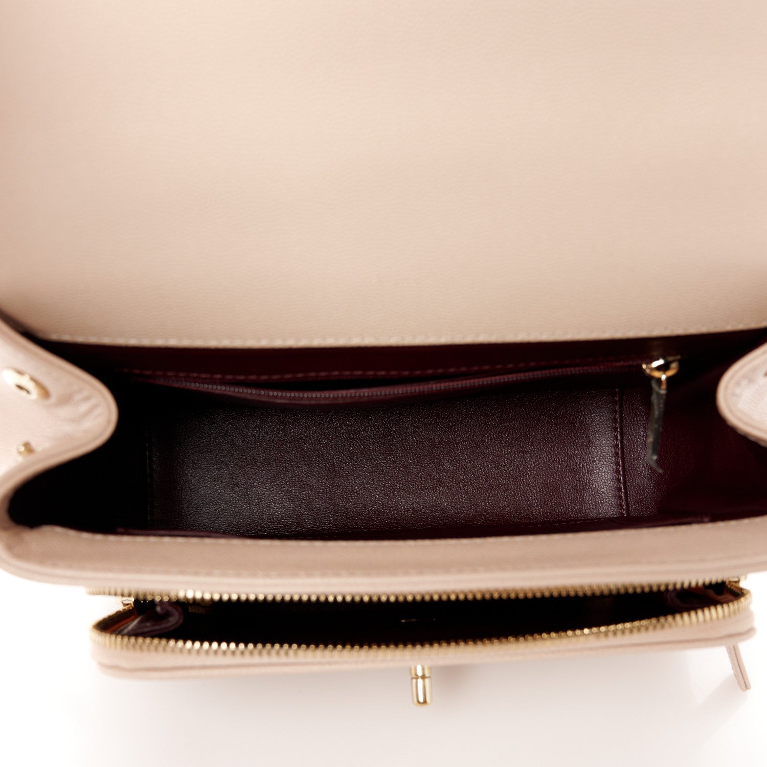 Chanel Caviar Quilted Medium Business Affinity Flap Beige 5 of 11
