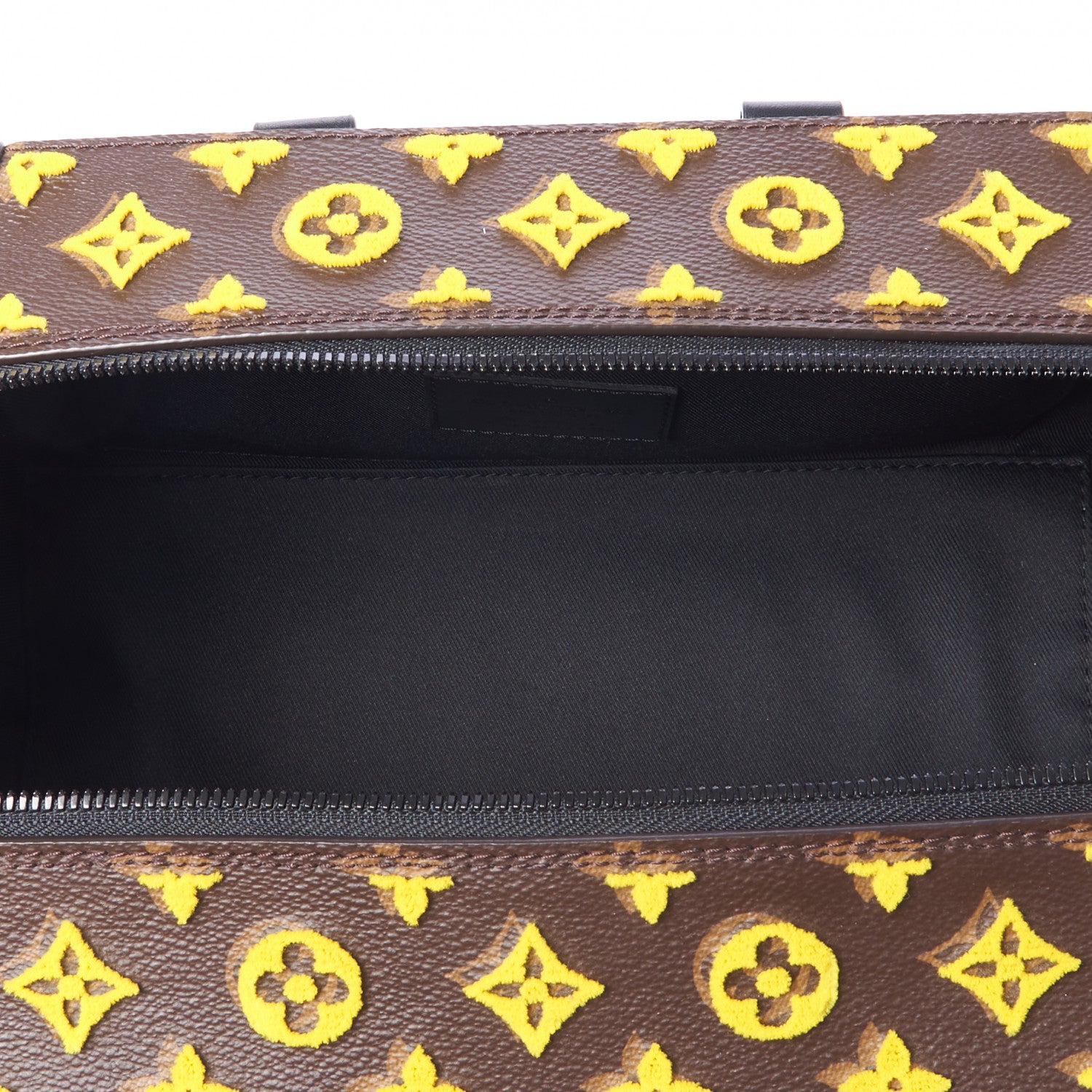 Louis Vuitton Monogram Tuffetage Speedy Trunk Jaune 4 of 7