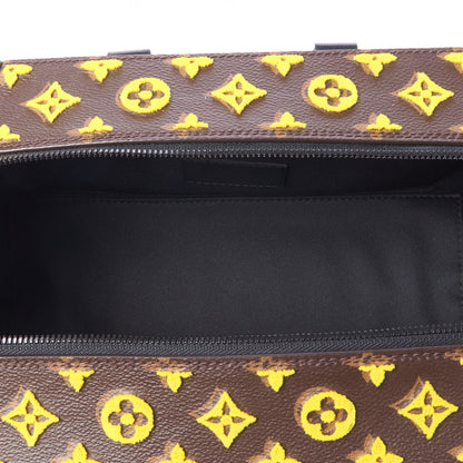 Louis Vuitton Monogram Tuffetage Speedy Trunk Jaune 4 of 7