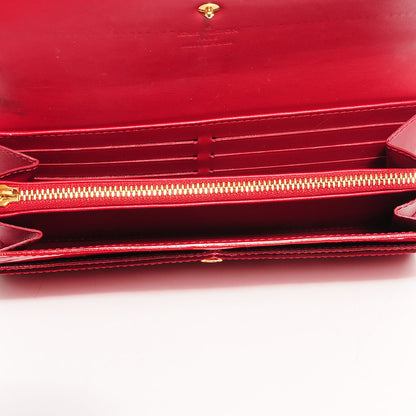 Louis Vuitton Vernis Sarah Wallet Pomme D'Amour 7 of 8