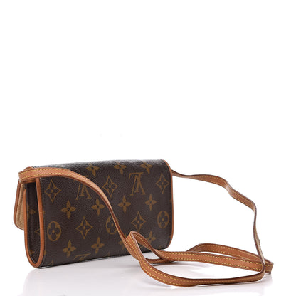 Louis Vuitton Monogram Pochette Twin PM 3 of 10
