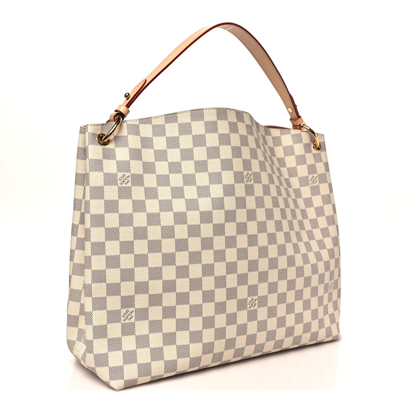 Damier Azur Graceful MM Rose Ballerine