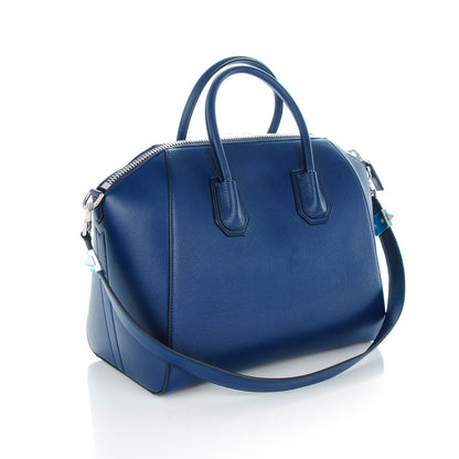 Givenchy Sugar Goatskin Medium Antigona Deep Blue 3 of 7