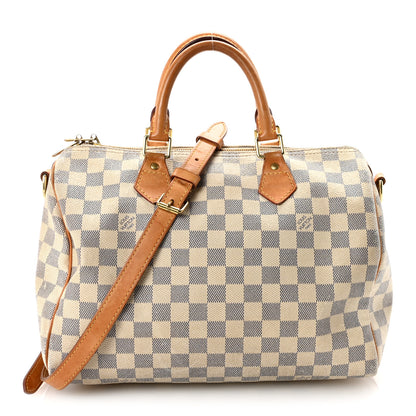 Louis Vuitton Damier Azur Speedy Bandouliere 30 1 of 11