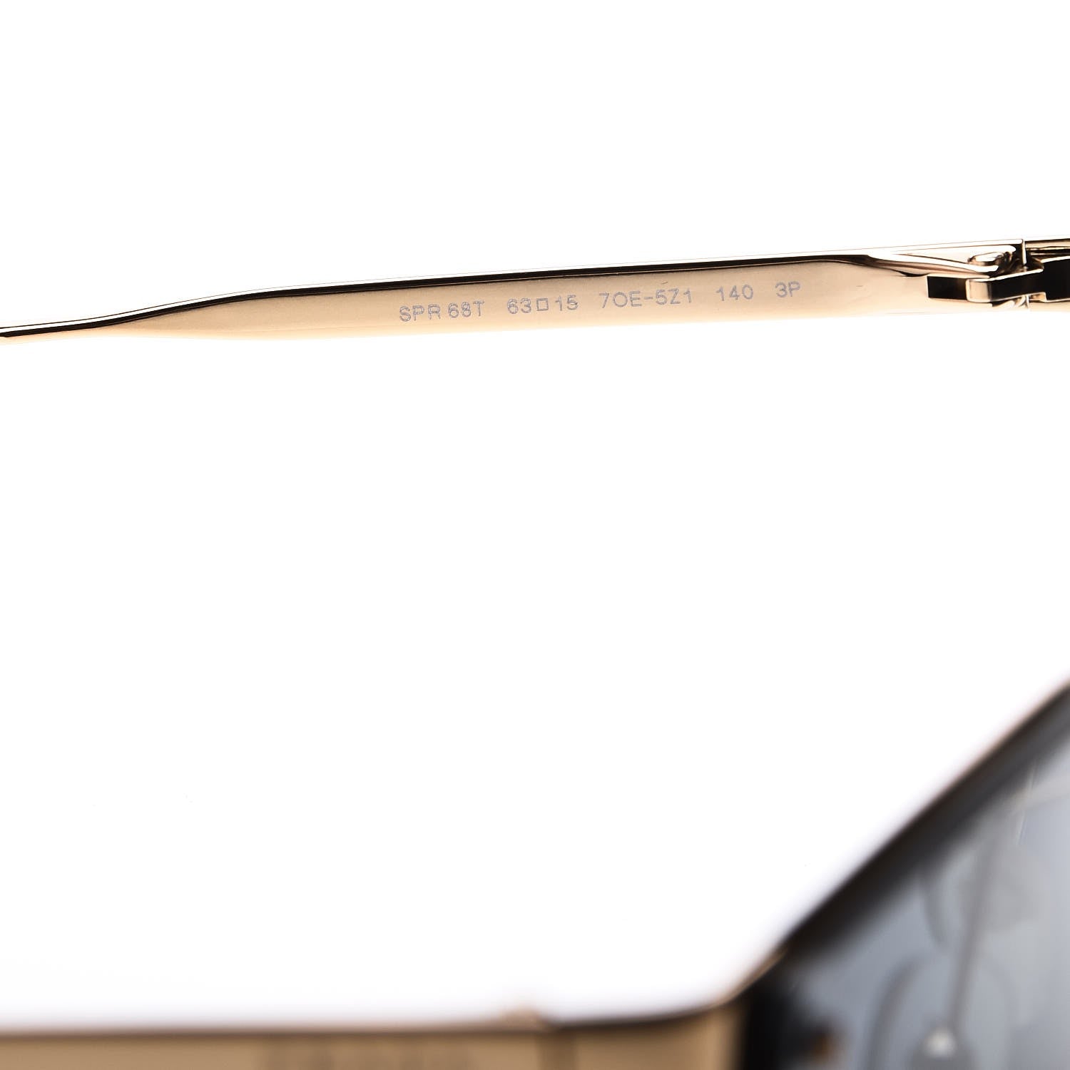 Prada Cat Eye Sunglasses SPR 68T Black 6 of 7