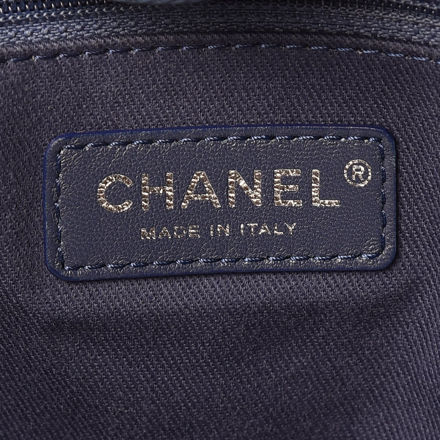 Canvas Extra Large Deauville Tote Blue