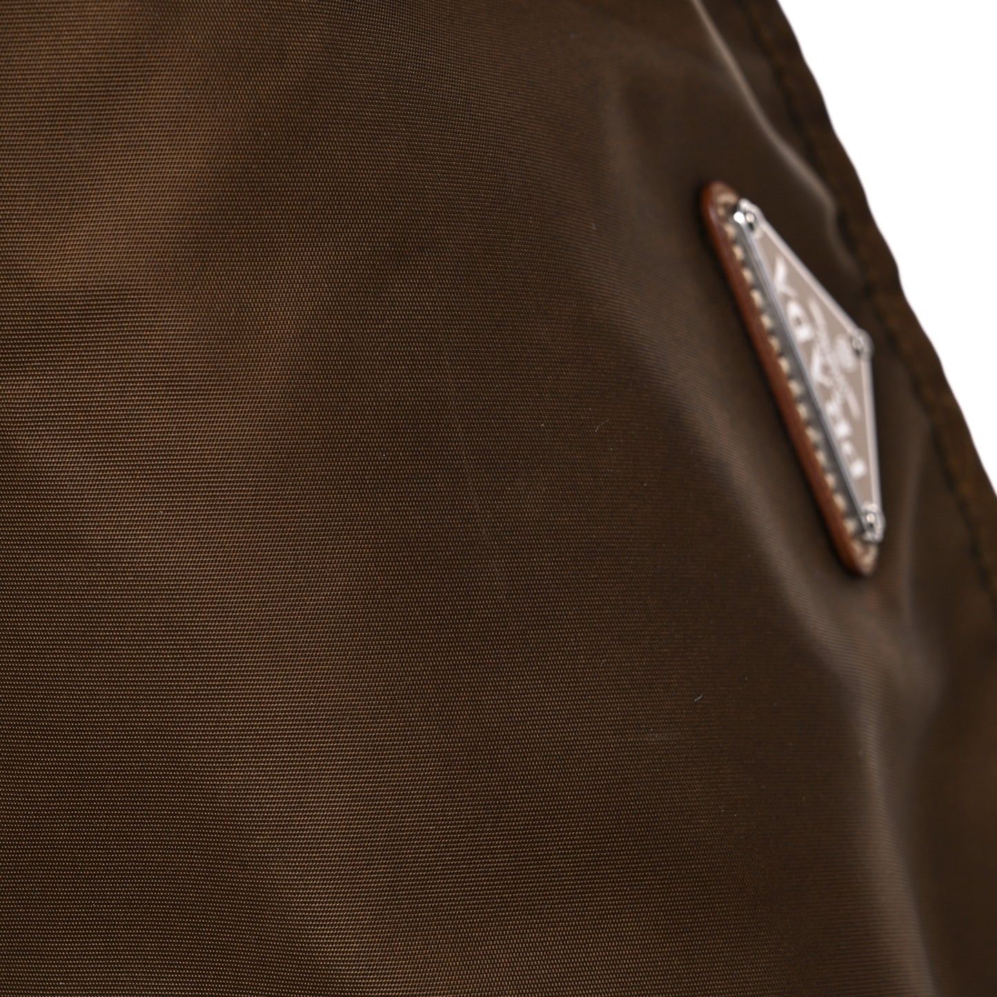 Tessuto Nylon Messenger Bag Bruciato