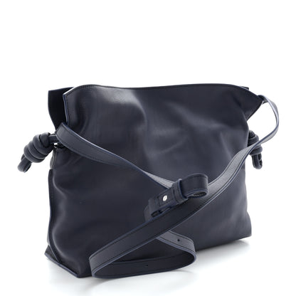 Loewe Nappa Flamenco Knot Clutch Navy 3 of 10