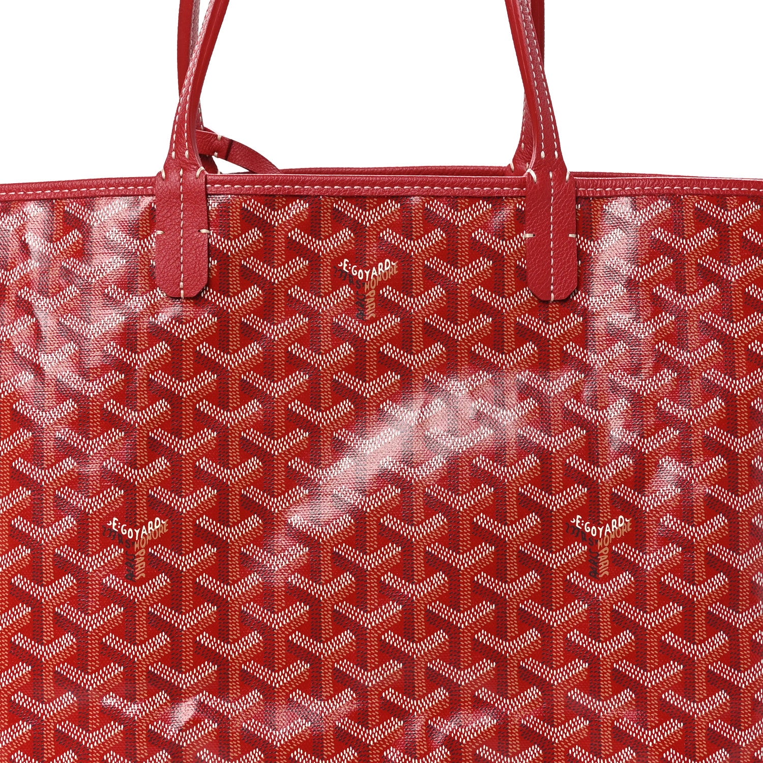 Goyard Goyardine Saint Louis PM Red 9 of 11